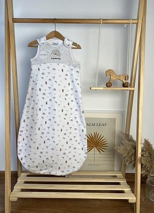 Спальник мішок fred&flo утеплення 1,5 tog (18-24 градуси), 6-12 м 80см