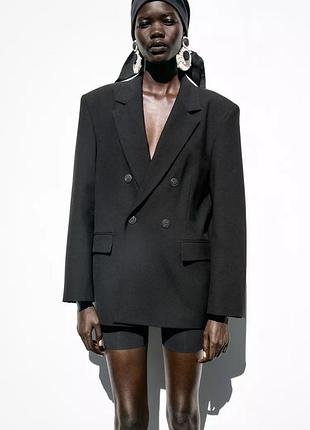 Блейзер жіночий чорний zara new