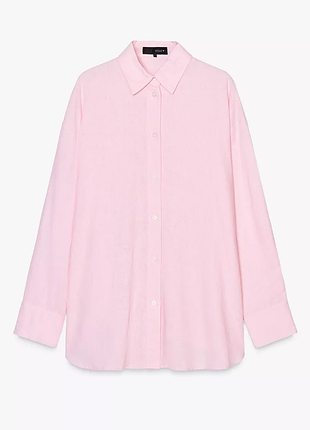 Льняная рубашка zara