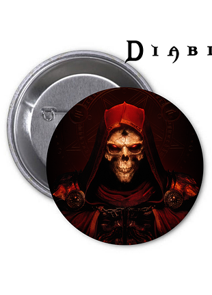 Значок diablo диябло диявол 07