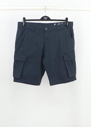 Чоловічі cargo шорти f&f navy w36 / w38 / w40