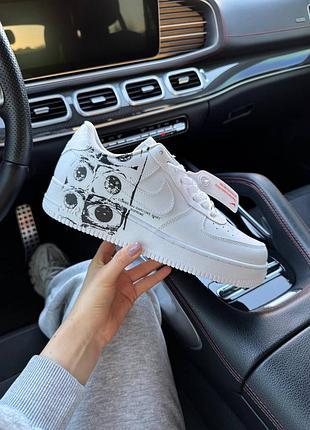 Кросівки чоловічі nike tint air force 1 low x supreme x comme des garçons