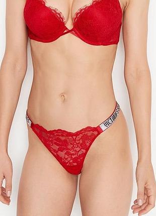 Стрінги victoria’s secret зі стразами стринги victoria’s secret зі стразами червоні мереживо