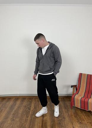 Розпродаж базове однотонне зіп худі, чорне, біле, сіре, кофта на змійці, олімпійка, зип худи