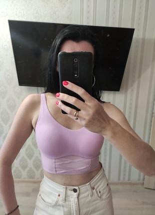 Топ victoria secret, идеальный, красивого лавандового цвета