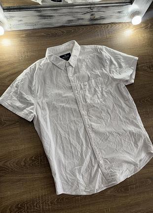 Чоловіча сорочка hollister | розмір m | 100% органічна бавовна