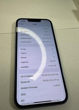 Iphone 13 на 128 гб4 фото