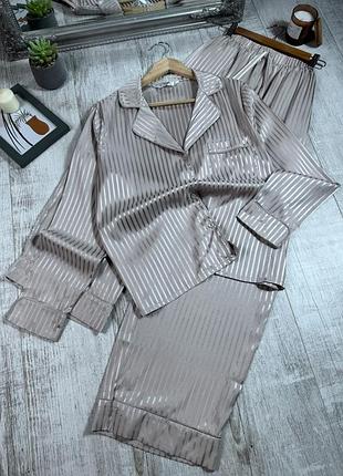 Сатиновая пижамка от primark