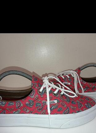 Брендовые котоновые кроссовки vans.