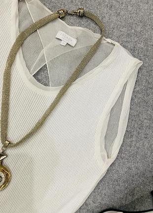 Обалденный топ (шелк, котон) escada4 фото