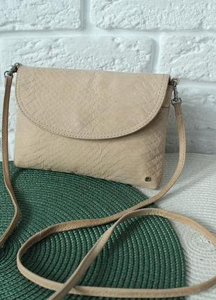 Сумка tula. натуральна шкіра