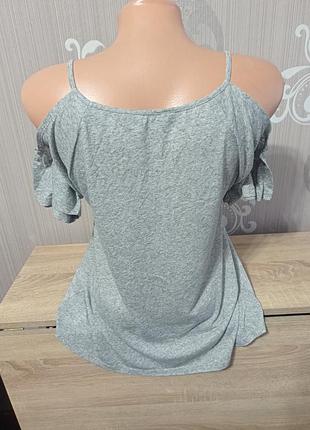 Футболка открытые плечи2 фото