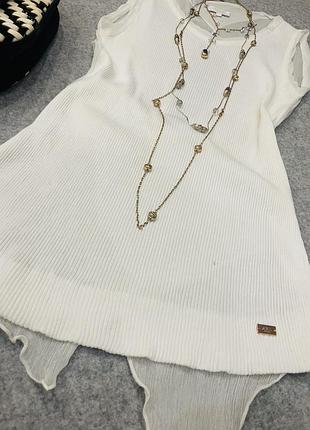 Обалденный топ (шелк, котон) escada7 фото