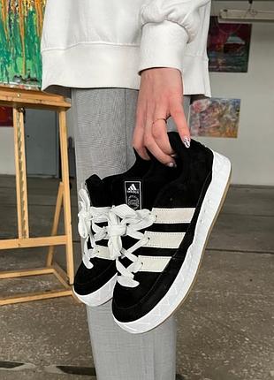 Кроссовки adidas adimatic x human made black white