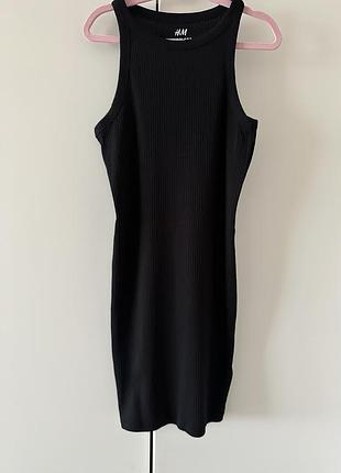 Плаття в рубчик фірми h&m