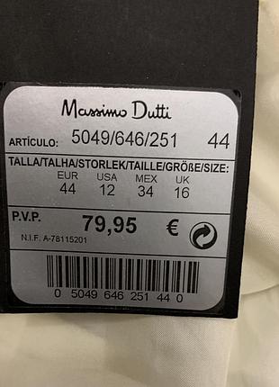 Брюки/штани вовняні massimo dutti р. 16/44/2xl- підійдуть також на р. 14/42/xl5 фото