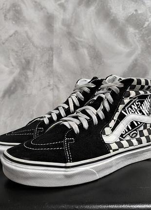 Замшевые кеды vans