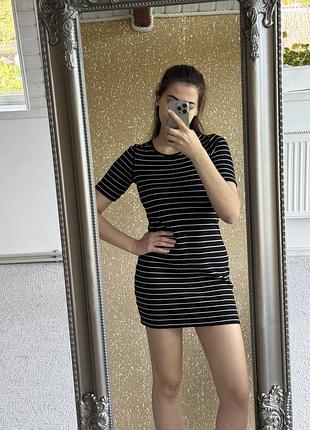 Сукня трикотажна в полоску jigsaw
