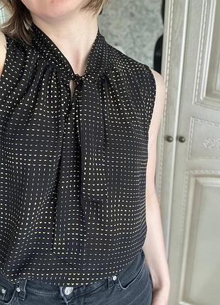 Рубашка/блуза новинка с завязкой на шее от norah