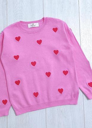 Красивый свитер hm 6-8 лет