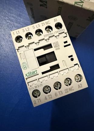 Контактор eaton (moeller) dilm9-01 9а котушка 220 в 276725 3