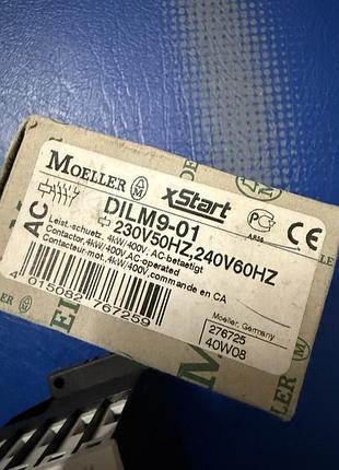 Контактор eaton (moeller) dilm9-01 9а котушка 220 в 276725 4