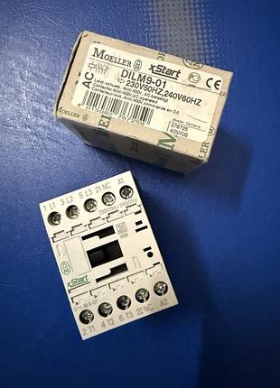 Контактор eaton (moeller) dilm9-01 9а котушка 220 в 276725 5