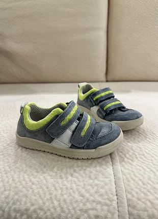 Кеди для хлопчика взуття замш шкіра натуральна
