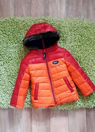 Тепла демісезонна куртка, еврозима ted baker