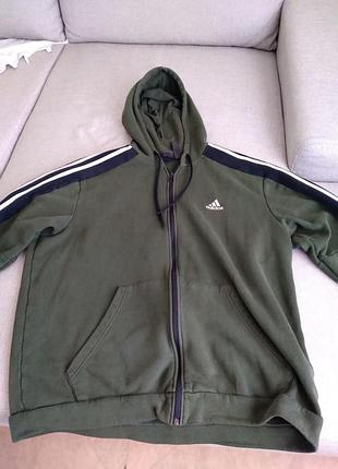 Чоловіча кофта на блискавці adidas