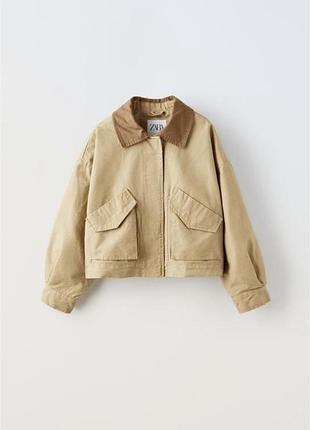 Нова , стильна , трендова куртка zara на дівчинку , 11-12 р. , 152 см
