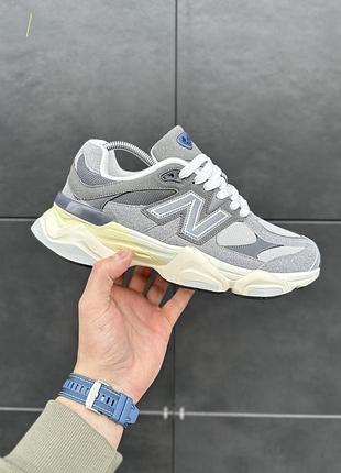 Кросівки new balance 9060 світло сірі