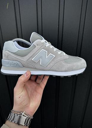 Кросівки new balance 574 (light gray)
