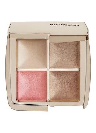 Палетка палітра для макіяжу hourglass ambient lighting edit quad elephant golden hour