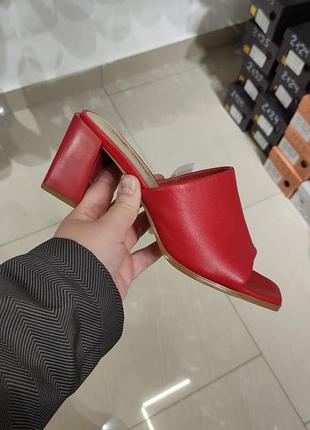 Шлепанцы сабо женские стильные тренд