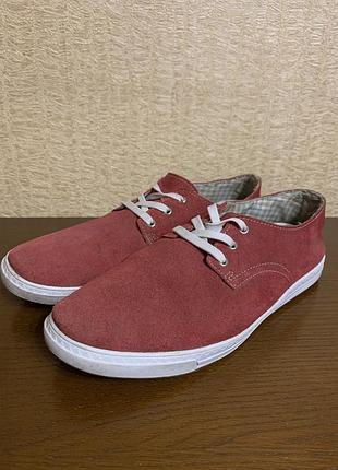 Кеди мокасини чоловічі натуральна замша wishot