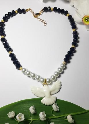 Чокер колье ручной работы