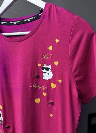 Футболка karl lagerfeld оригинал xs, s, m, l, xl