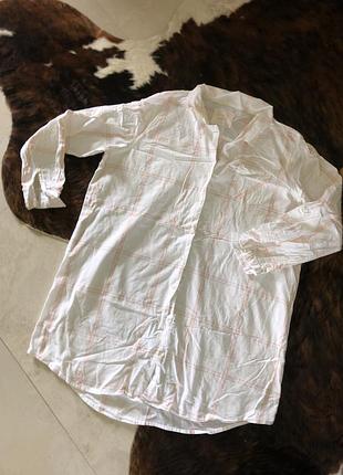 Домашня сорочка рубашка ночнушка домашняя хлопковая