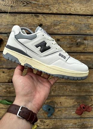 Кросівки new balance 550 (white & gray)