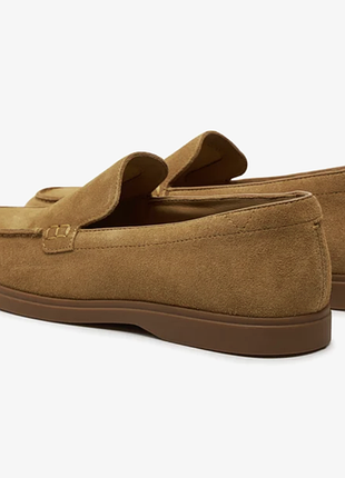 Clarks замшевые лоферы слиперы 42 (28)