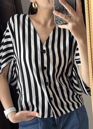 Блузка полосата