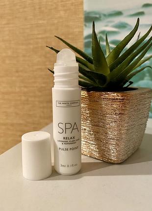 🇬🇧 the white company london spa ролик антистрес релакс лаванда, м'ята, шавлія relax pulse point