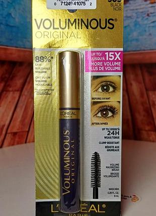 Тушь для ресниц voluminous original l'oreal