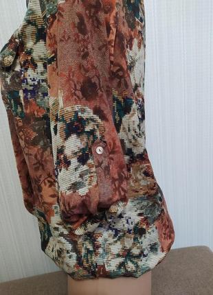 Красивая цветная блуза/кофточка/рубашка maddison4 фото