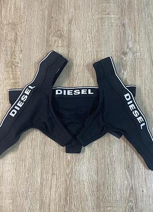 Набір (3 штуки) жіночих трусиків стрінгів diesel оригінал