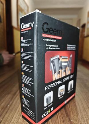 Машинка для стрижки + электробритва + триммер 3в1 gemmy gm-5953 фото
