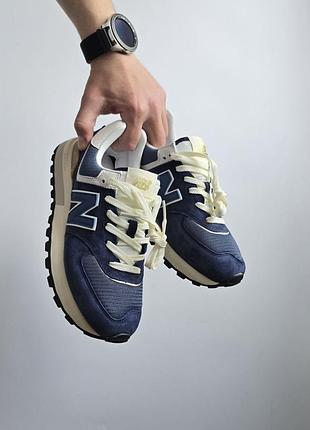 Кроссовки мужские new balance 574 legacy blue beige