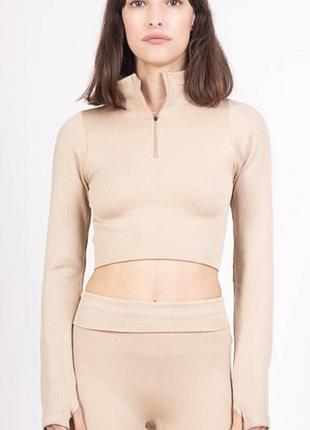 Топ спортивний з довгим рукавом, cherry koko, s/m