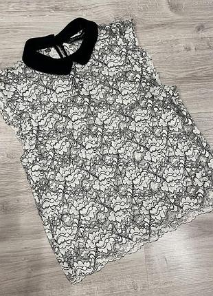Ажурна блуза zara xs/s